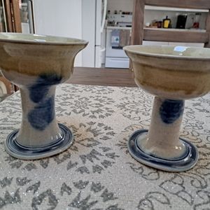 Ceramic goblets